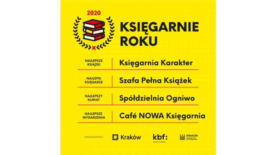 Krakowianie wybrali swoje ulubione księgarnie