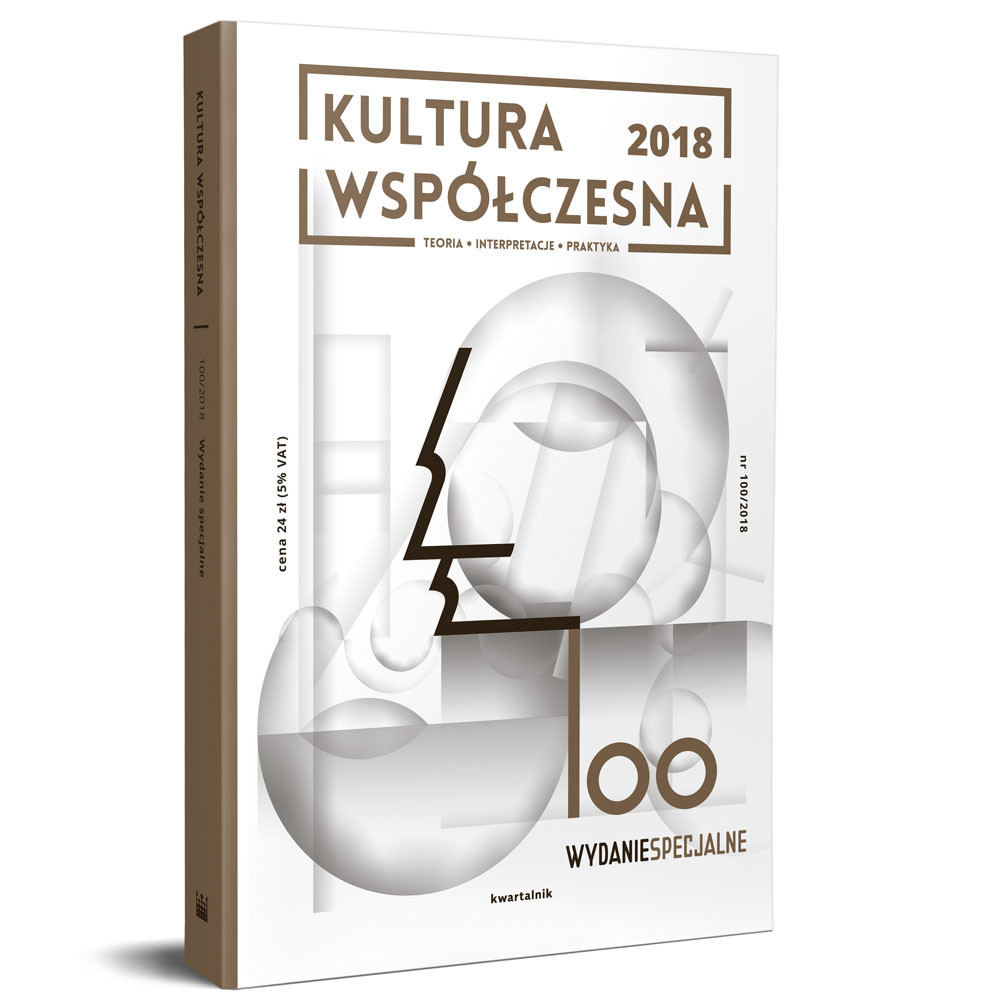  Kultura Współczesna 100/2018 