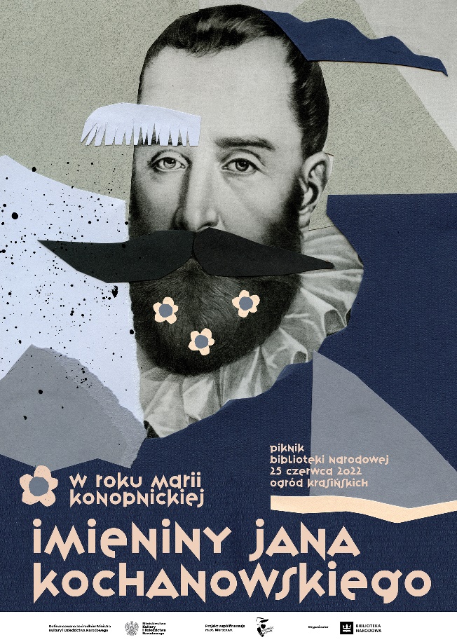 "Kulturalne" imieniny Jana Kochanowskiego | 25 czerwca, Ogród Krasińskich w Warszawie 