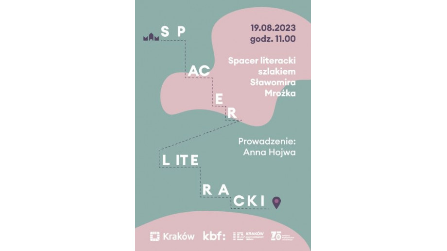 Literacki spacer po Krakowie śladami Sławomira Mrożka