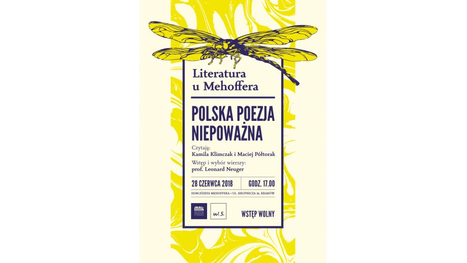 Dom Józefa Mehoffera - Poezja niepoważna