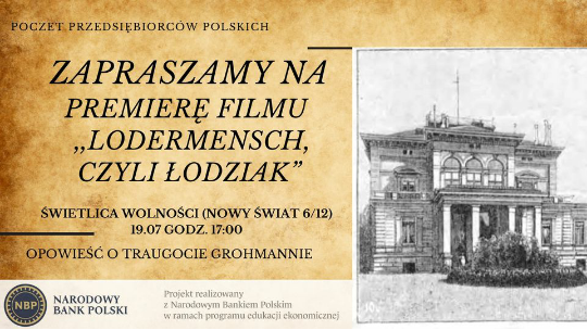 "Lodzermensch, czyli łodziak" – opowieść o Traugocie Grohmannie