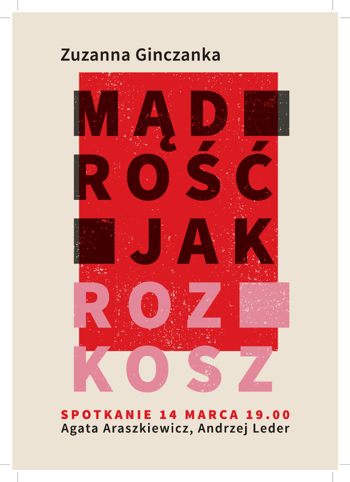 |Mądrość jako rozkosz,  Zuzanna Ginczanka