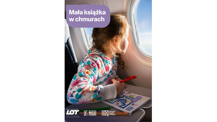 Mała książka w chmurach! Instytut Książki i PLL LOT kontynuują działania