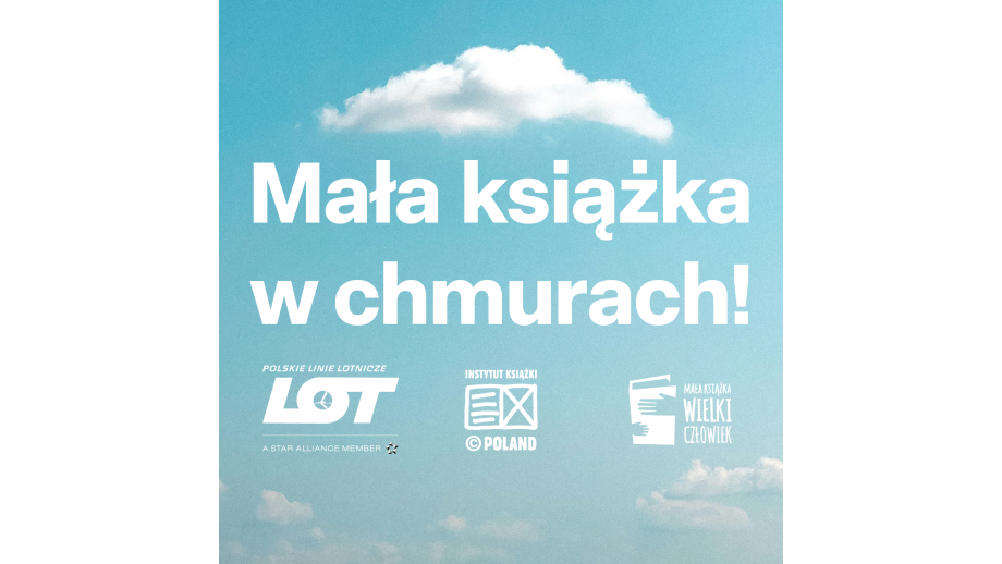 Mała książka w chmurach! Instytut Książki i PLL LOT łączą siły