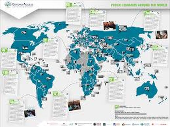 Mapa Bibliotek Świata 