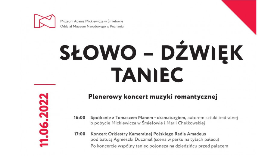 Mickiewicz w Śmiełowie – wyjątkowe wydarzenie już w sobotę