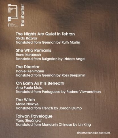 Międzynarodowa Nagroda Bookera 2026 – krótka lista