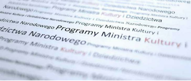 Minister Kultury i Dziedzictwa Narodowego ogłosił nabór do programów na 2023 rok