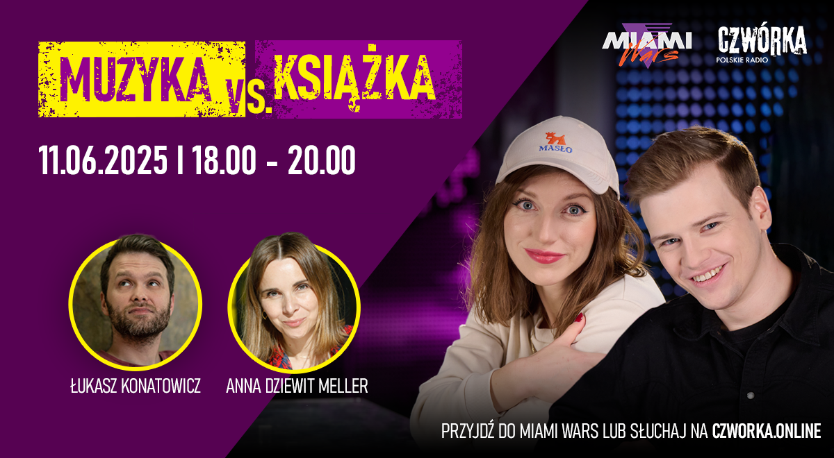 Muzyka vs. książka: Czwórka w Miami Wars