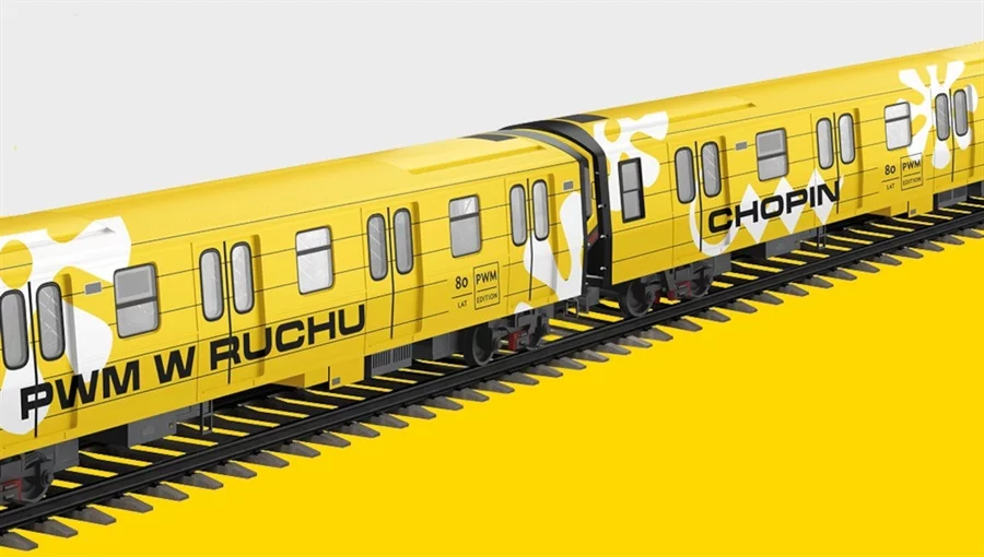 Na 80-lecie Polskiego Wydawnictwa Muzycznego przez Polskę przejedzie muzyczny pociąg