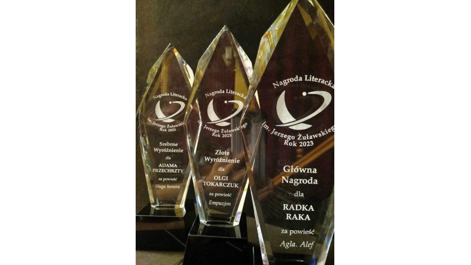 Nagroda Literacka im. Jerzego Żuławskiego 2023 dla Radka Raka
