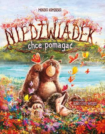 Niedźwiadek chce pomagać - kartonowa książka o przyjaźni dla najmłodszych 