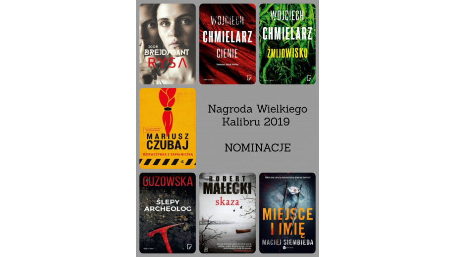Nominacje do Nagrody Wielkiego Kalibru 2019