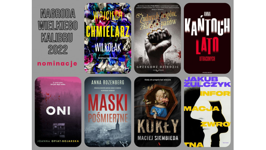 Nominacje do Nagrody Wielkiego Kalibru 2022