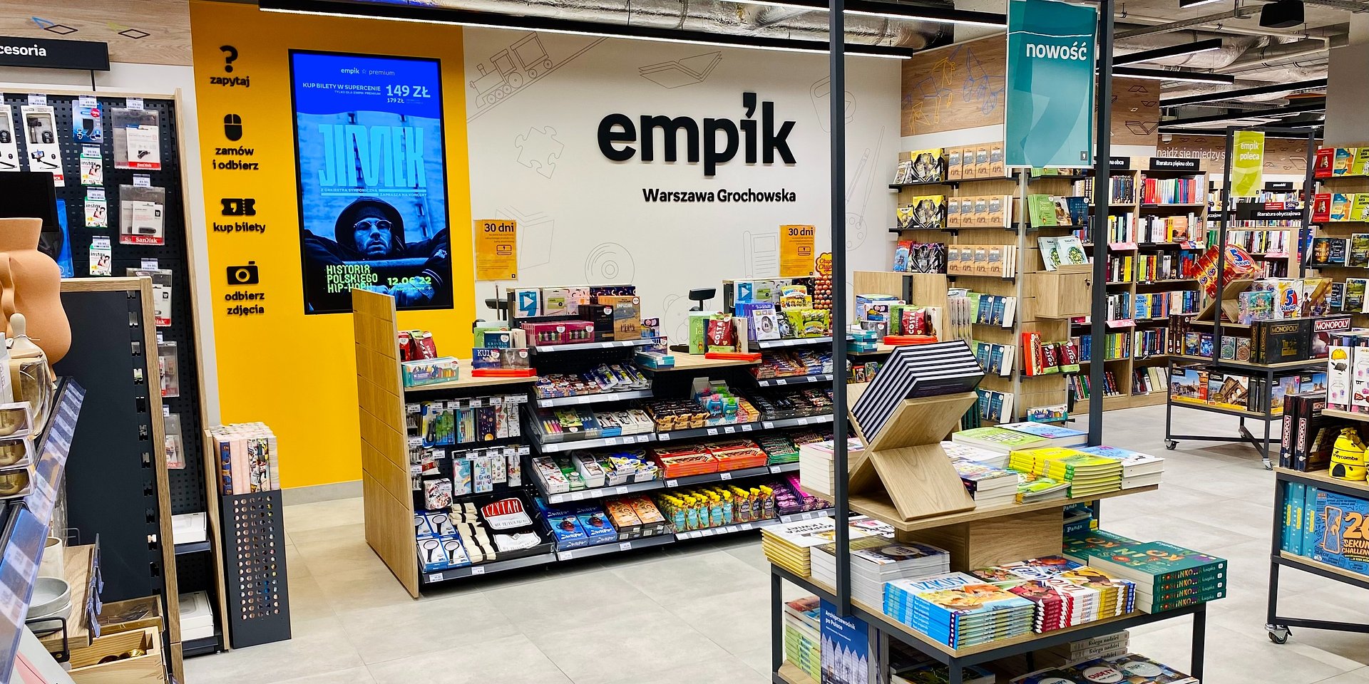 Nowy Empik na warszawskim Grochowie