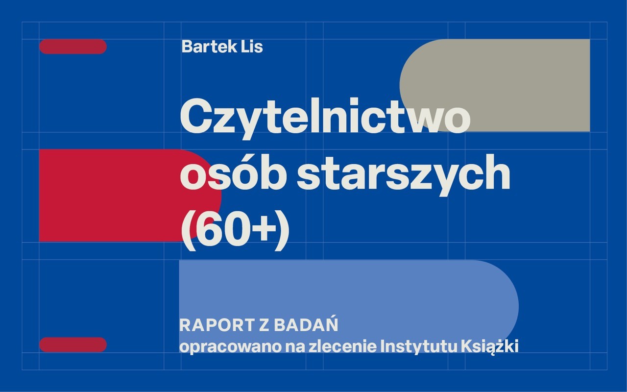 Nowy raport Instytutu Książki: „Czytelnictwo osób starszych (60+)”