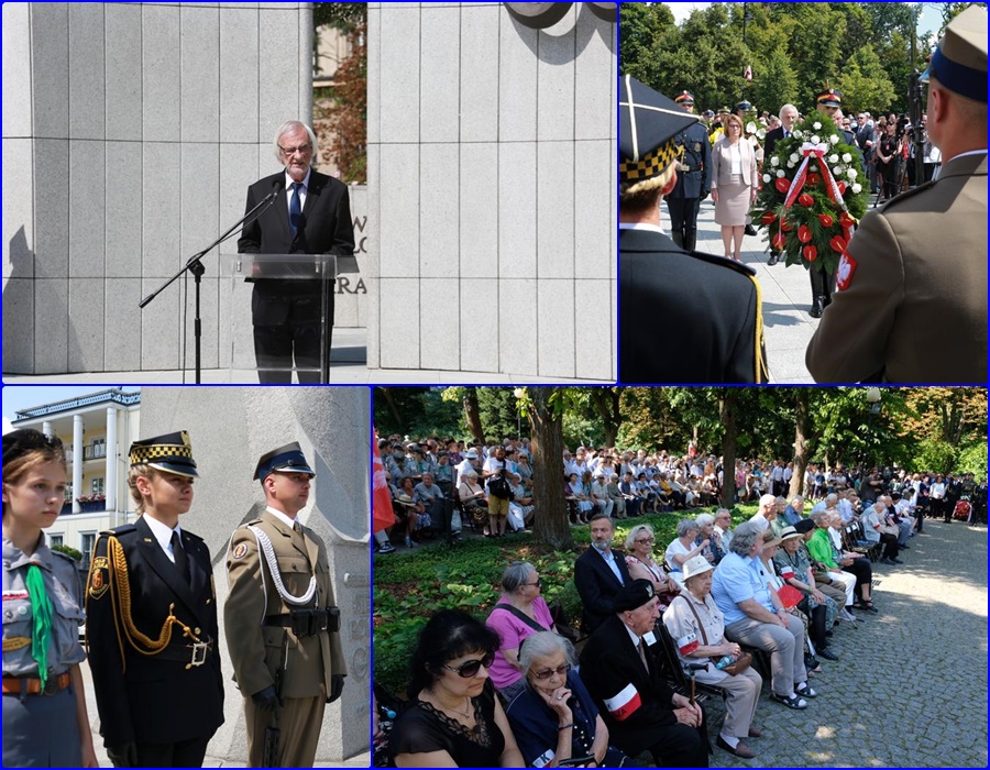 Obchody 74. rocznicy Powstania Warszawskiego