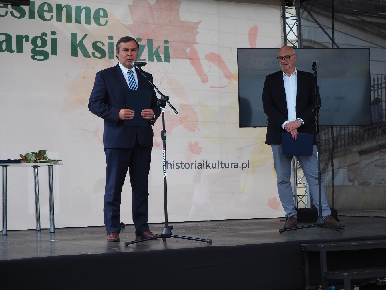 Odznaczenia na Jesiennych Targach Książki