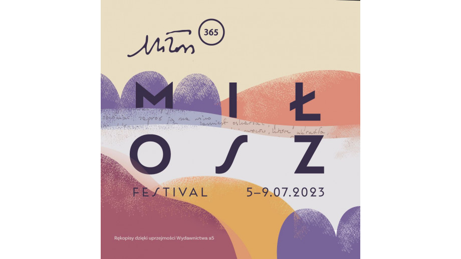 Ogłoszono pełen program Festiwalu Miłosza 2023
