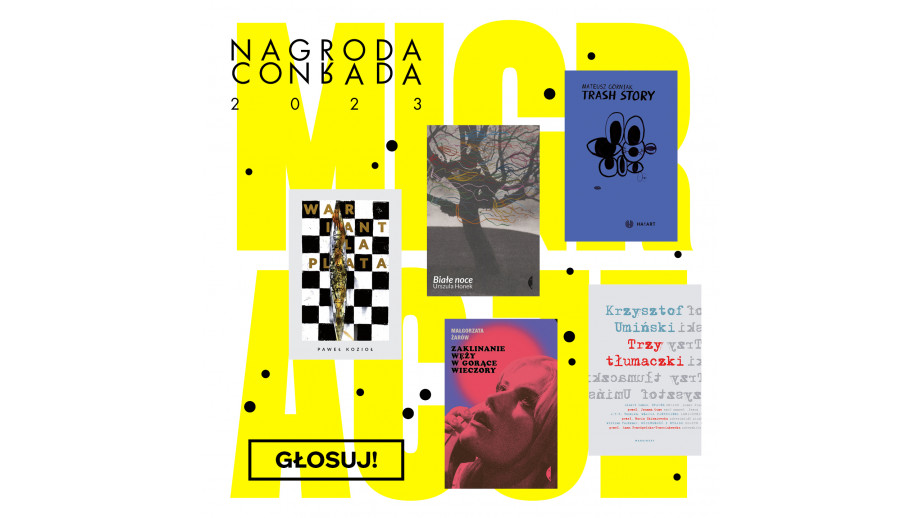 Ogłoszono piątkę nominowanych do tegorocznej Nagrody Conrada