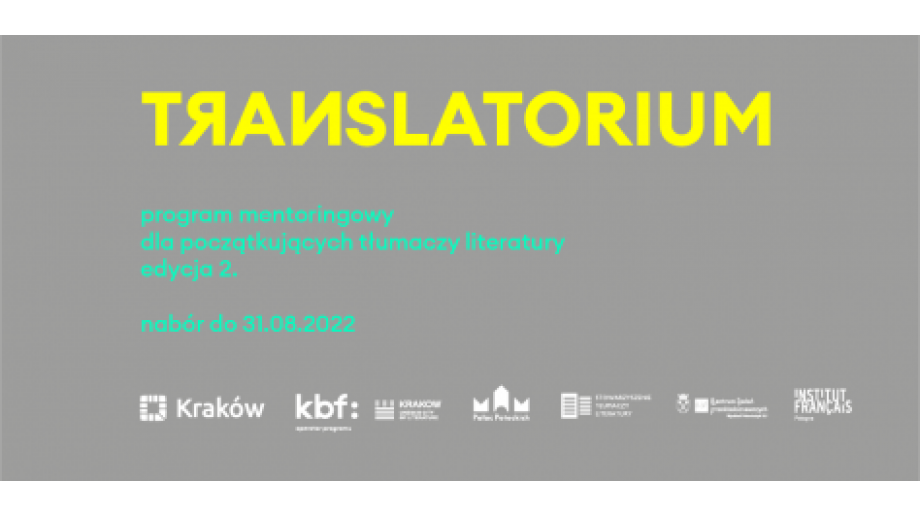 Ostatni tydzień zgłoszeń do Translatorium – programu mentoringowego dla tłumaczy