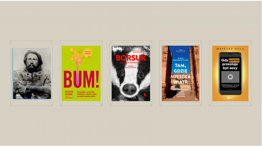 Pięć najlepszych książek popularnonaukowych zostało nominowanych do Nagrody Złotej Róży 2025