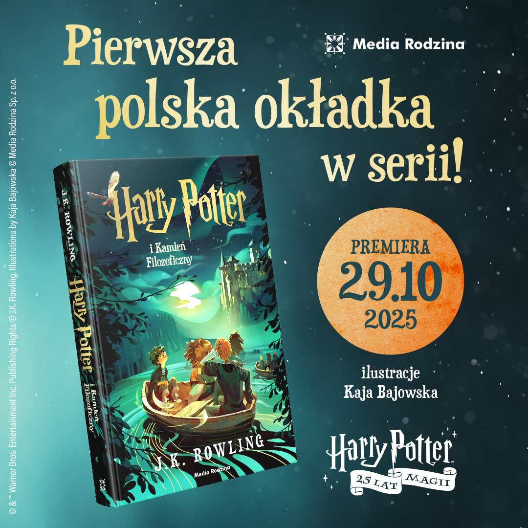 Pierwsza polska okładka Harry'ego Pottera już jesienią!