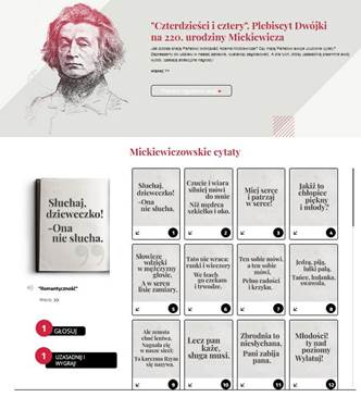  Radiowa Dwójka -  220. urodziny Adama Mickiewicza, 