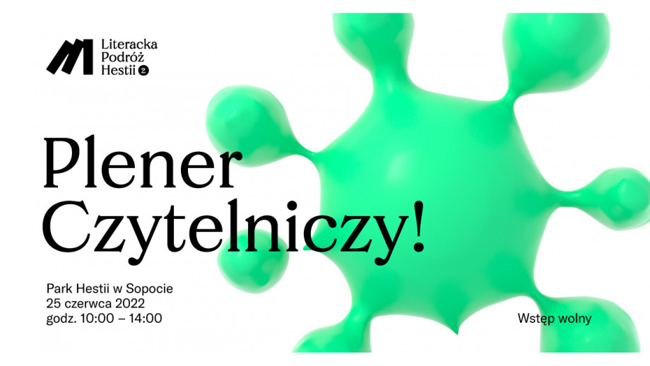 Plener czytelniczy dla dzieci i młodzieży w parku Hestii w Sopocie