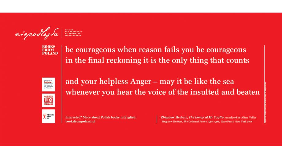 Londyńskie metro: polska poezja, projekt „Market Focus: Poland” 