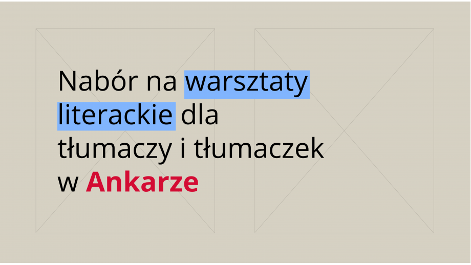 Polsko-tureckie warsztaty translatorskie – nabór zgłoszeń