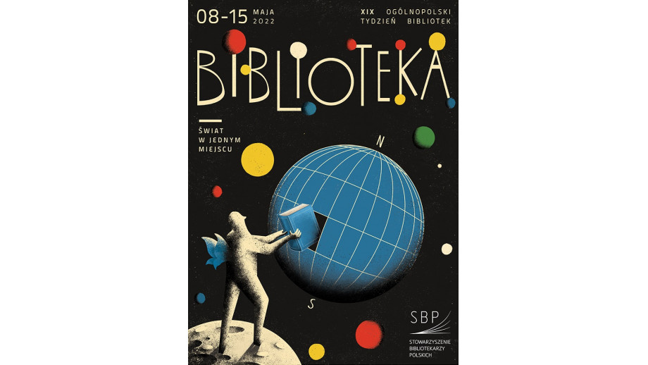 Poznaliśmy plakat Tygodnia Bibliotek 2022