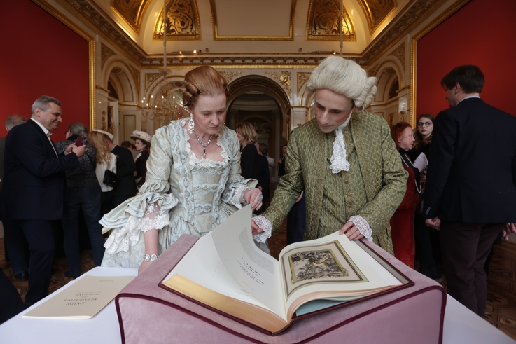 Premiera luksusowych książek Goldenmark Librarium w Łazienkach Królewskich