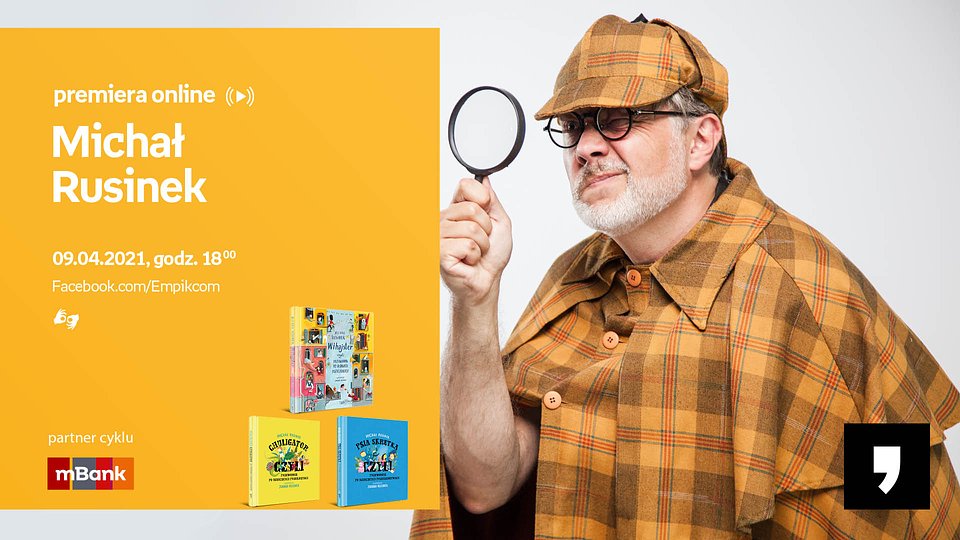 Premiera online: Graham Masterton, Michał Rusinek i Król w rozmowach z internautami