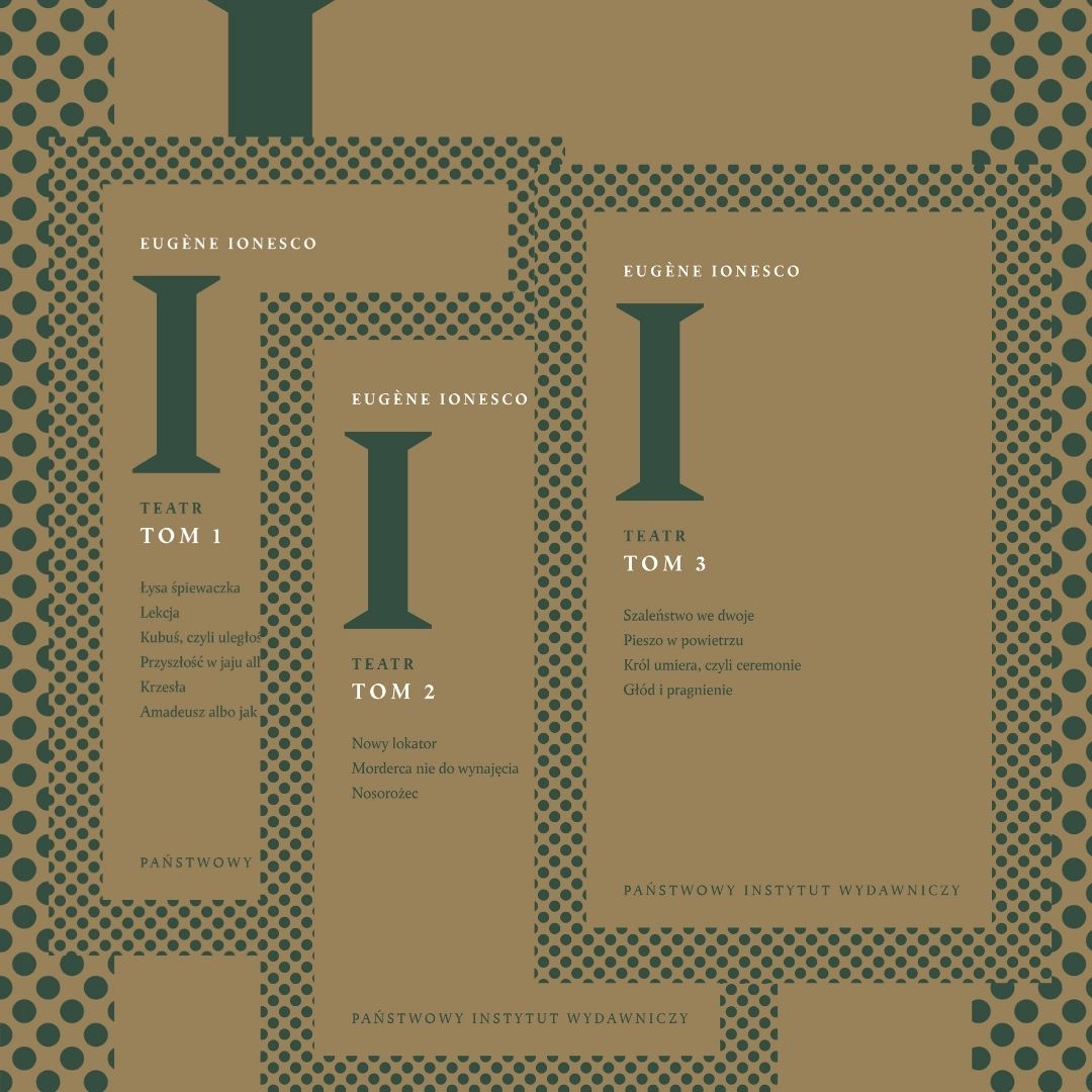 Premiera w PIW-ie:  Biblioteka Klasyków  "Teatr"  Eugène Ionesco