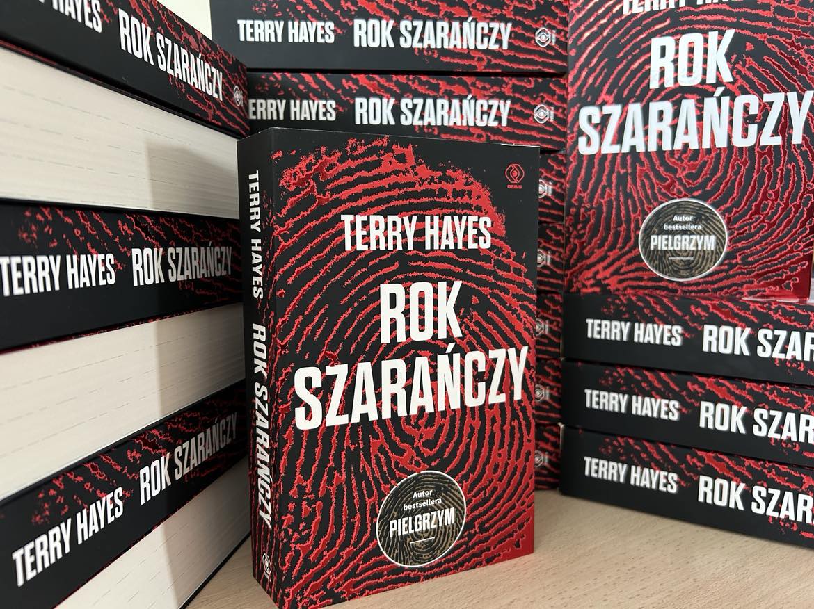 Premiera w REBIS-ie:  "Rok Szarańczy" Terry Hayes 