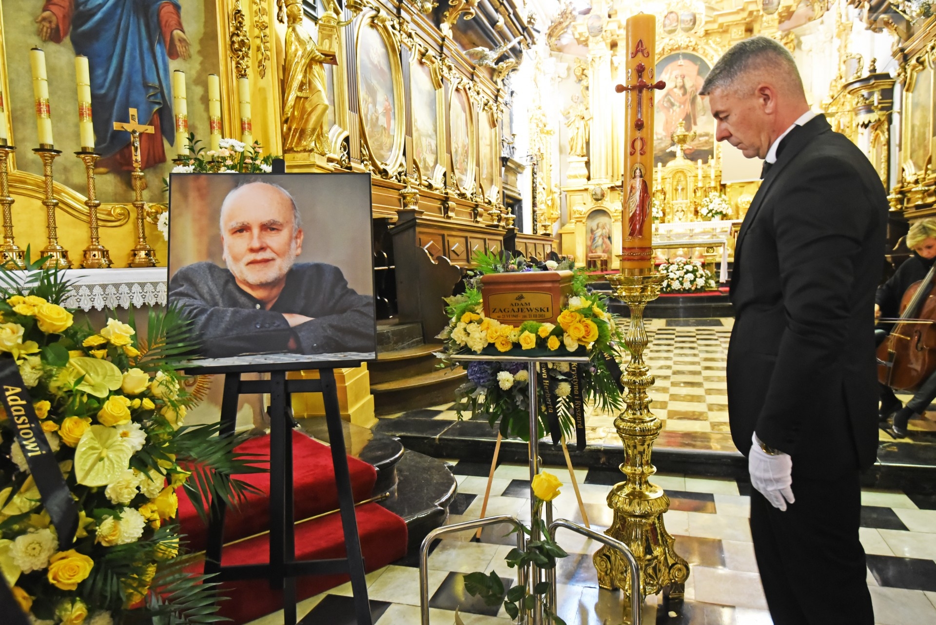 Pożegnanie Adama Zagajewskiego