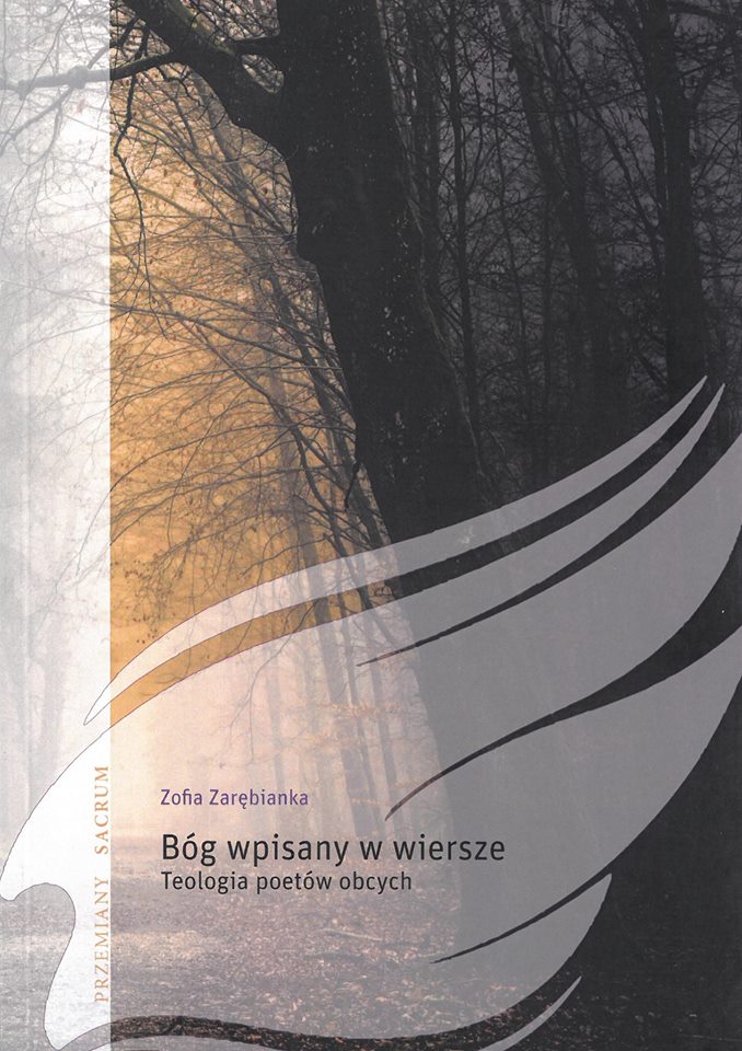 Zofia Zarębiana, i "Bóg wpisany w wiersze" 