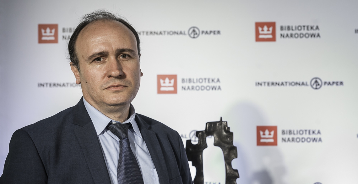 Rafał Wojasiński laureatem Nagrody Literackiej im. Marka Nowakowskiego 