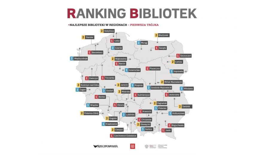 Ranking Bibliotek 2021 w dzisiejszej „Rzeczpospolitej”