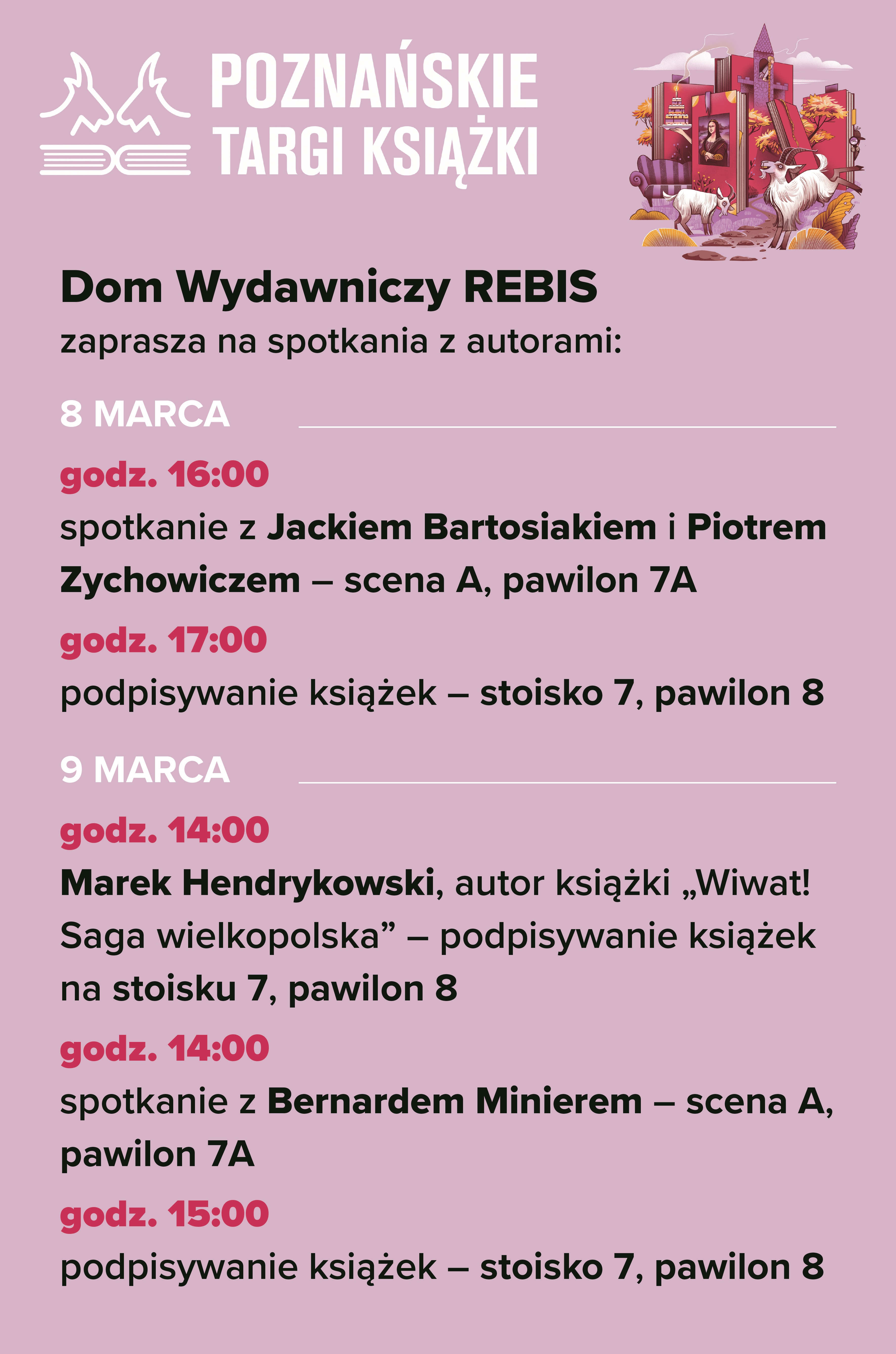 REBIS zaprasza na Poznańskie Targi Książki 