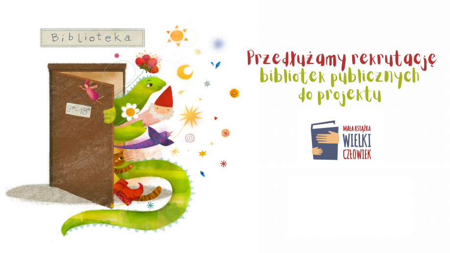 Rekrutacja bibliotek do kolejnej edycji projektu „Mała książka – wielki człowiek” do 14 czerwca