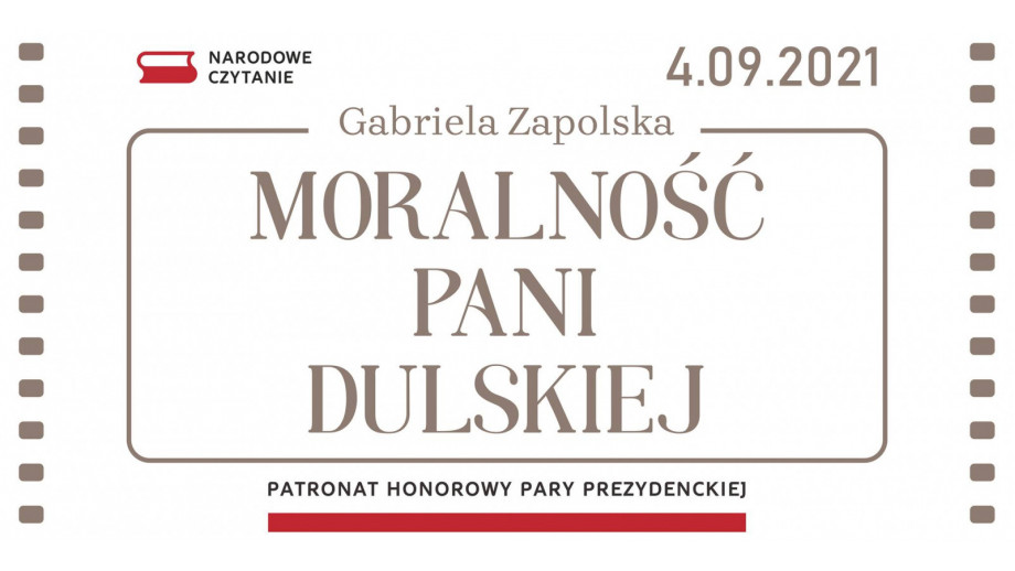 Rozpoczęła się rejestracja na Narodowe Czytanie 2021 w Warszawie