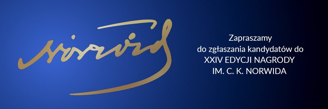 Rusza 24. edycja Nagrody im. C.K. Norwida