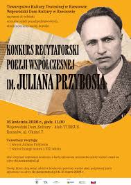 Rusza Konkurs Recytatorski Poezji Współczesnej im. Juliana Przybosia