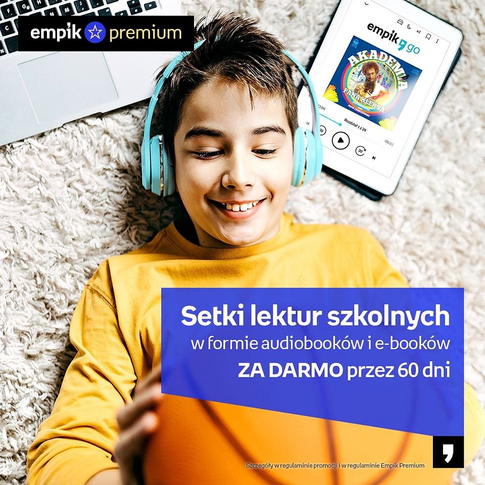 Setki lektur szkolnych w formie audio i e-booków na 60 dni za darmo