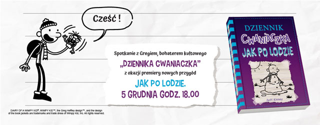 „Dziennik cwaniaczka”,  Jeff Kinney