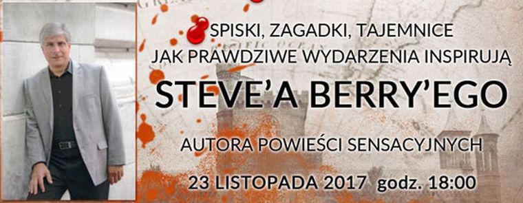 Spotkanie autorskie Steve Berry 