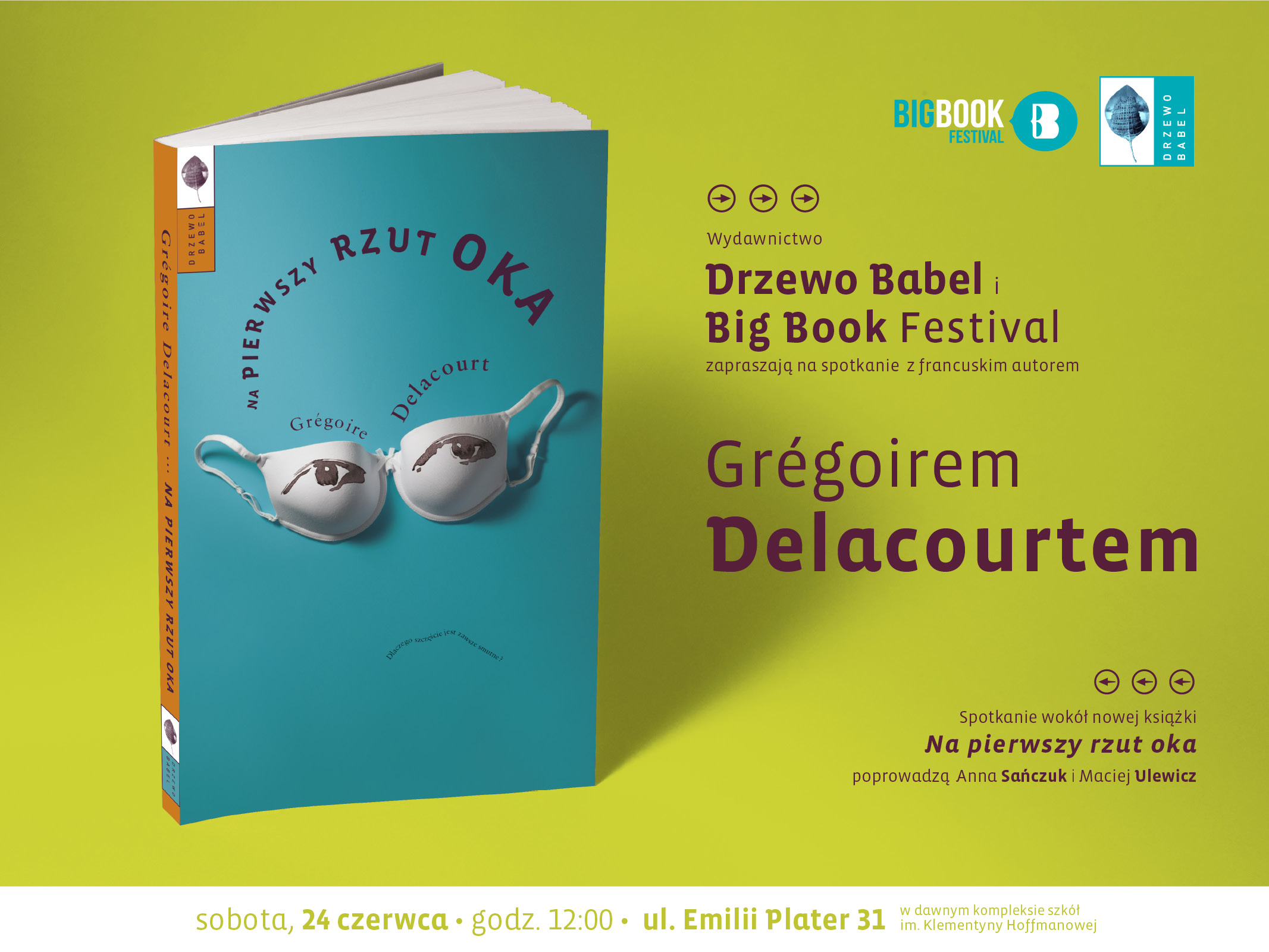 ""Na pierwszy rzut oka", Grégoire Delacourt